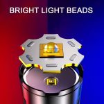 Buy 1 Get 1 Free, Total of 2pcs Multifunctional Flashlights High Lumens Rechargeable LED Battery Powered with 6 Light Modes, Cob Side Light, USB C, Zoomable, Powerful Handheld Flash Lights Perfect for Emergency, Camping, Outdoor Adventures, IP44 - Image 8