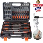 66pcs Magnetic Screwdriver Set Chrome Vanadium Steel, Includes Slotted, Phillips, Hex, Torx Bits & Precision Tools - Durable Repair Kit for DIY & Industrial Use - Image 5