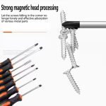 66pcs Magnetic Screwdriver Set Chrome Vanadium Steel, Includes Slotted, Phillips, Hex, Torx Bits & Precision Tools - Durable Repair Kit for DIY & Industrial Use - Image 7