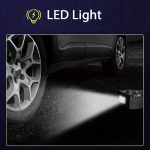 Tire Inflator, Air Compressor Pump, Wired Tire Pump Suitable for Sedans, SUVs, Off-Road Vehicles, Pickup Trucks, DC 12V, Electric Vehicle Air Pump, No Battery Required, Analog Gauge Display, Plug-In Power Supply, Car Tire Pump, Portable Inflator - Image 6