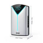 BRPOM Jump Starter Power Bank with 150PSI Compressor, Booster Car Jump Starter with Large LCD Screen, 8500A Peak Power Battery Starter Power Bank for 8.5L Petrol And 8.0L Diesel, LED Light, Jump Starter Battery Pack with Air Compressor, Roadside Assistance Device, Vehicle Emergency Tool, Compact Design, Multifunctional Device, Efficient Power Supply, Reliable Battery Pack, Emergency Car Kit, Vehicle Maintenance, Road Trip Essentials - Image 7