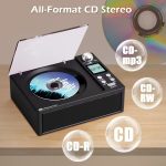 M-AMAZUP Portable CD Player with USB, Tape, and Stereo Headphone Compatibility - Dual Wireless Modes, Remote Control, 3D Sound, USB Charging, 36V Power, Non-Waterproof, CD Player|Modern Audio Gear|USB Charging Device, Ideal for Home Entertainment - Image 5