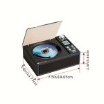 M-AMAZUP Portable CD Player with USB, Tape, and Stereo Headphone Compatibility - Dual Wireless Modes, Remote Control, 3D Sound, USB Charging, 36V Power, Non-Waterproof, CD Player|Modern Audio Gear|USB Charging Device, Ideal for Home Entertainment - Image 7