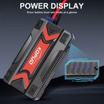 KOPUO 3000A Peak Car Jump Starter Revives Dead Batteries Road Trips Camping Winter Night Emergencies 6, 0L Gas5, 0L Diesel 12V Booster Fast Charge 3-Mode Light Essential for Drivers Worldwide! - Image 6