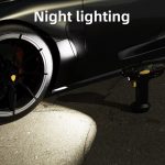 12000mAh Portable Car Jump Starter with Air Compressor, Tire Inflator, Smart Pressure Setting, Portable Power Bank, 3 Modes LED Light, Suitable for All Car Emergency Starts, with LED Display, Black - Image 10