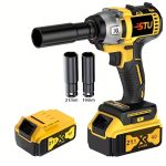 2025 New Wireless Impact Wrench, Impact Wrench, Impact Wrench Heavy Duty Cordless, Taladro De Impacto, Impact Wrench with Charger, Lithium-Ion Wrench, Portable Rapid-Charge Power Tool, Suitable for Home And Automotive Maintenance And Repair. - Image 7