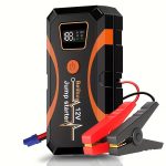 Portable Car Emergency Starter - USB Charging, Rechargeable Battery, Emergency Power Supply, Black ABS Design, Suitable For Off-road Vehicles And Outdoor Adventures, Emergency Car Tool | Compact Emergency Device | Strong Structure - Image 12