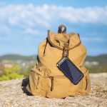 2pcs 20000mAh Portable Solar Power Bank, Portable Solar Mobile Phone Charger, Camping External Battery Charger for Mobile Phones, 2 USB/ LED Flashlights with Compass for Outdoor Activities - Image 8