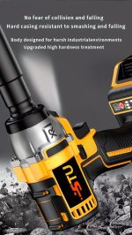 2025 New Wireless Impact Wrench, Impact Wrench, Impact Wrench Heavy Duty Cordless, Taladro De Impacto, Impact Wrench with Charger, Lithium-Ion Wrench, Portable Rapid-Charge Power Tool, Suitable for Home And Automotive Maintenance And Repair. - Image 17