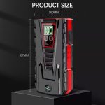 98000mah Multi Function Car Jump Starter Emergency Booster for Petrol & Diesel Car Battery Jump Starter, Jump Box, Portable Charger and Jumper Cables Car Emergency Mobile Power Battery Gasoline Diesel Car Starter With LED Flashlight - Image 9