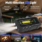 98000mah Multi Function Car Jump Starter Emergency Booster for Petrol & Diesel Car Battery Jump Starter, Jump Box, Portable Charger and Jumper Cables Car Emergency Mobile Power Battery Gasoline Diesel Car Starter With LED Flashlight - Image 11