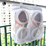 Shoes Washing Machine Shoes Bag Travel Shoe Storage bags Portable Mesh Laundry bag Anti-deformation Protective Clothes organizer - Image 3