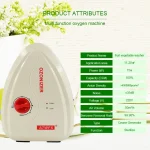 ATWFS Multifuctional 400mg/H Ozone Generator Water Ozone Fruit and Vegetable Washer Water Air Sterilizer Ozonizer - Image 4