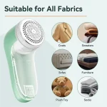 Removes Lint From Clothes Electric. Pet Hair Remover Clothing Home Cats Hair Brush Take Out of Clothes Hairs Cleaning Roller - Image 3