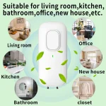 Plug-in Mini Anion Air Purifier Purification Air Freshener Ionizer Cleaner Dust Remover Toilet Deodorant - Image 3