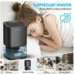 Smart Air Purifier Dehumidifier Home Mini Mute Dehumidification Dryer For Home Room Office Kitchen Deodorizer Dryer EU/US Plug - Image 2