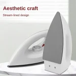 Electric Iron 1000W 5 Gear Adjustable Household Dry Ironing without Water Iron Hot Drilling Heat Transfer for Home Travel - Image 4