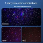 Car Air Freshener RGB Starry Sky Top 3 In 1 Multi-Function Aromatherapy LED Light USB Charger Essential Oil Diffuser Accessories - Image 3