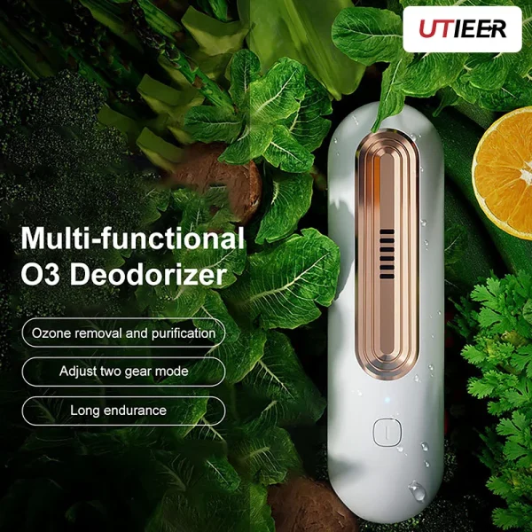 Refrigerator Deodorizer Air Purifier Refrigerator Deodorizer Food Shelf Life Extender Remove Smoke Pet Toilet Odor Car Wardrobe