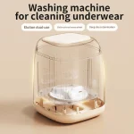 Small Washing Machine for Underwear Children's Clothes mini Washer fully automatic Portable Washing Machine with Spin Dryer 220V - Image 3