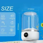 Wireless washing machine portable underwear cleaner 1L mini Socks Washing Machine Dehydratable Laundry Bucket - Image 3