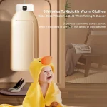 Mini Portable Foldable Electric Dryer Intelligent Timed Fast Drying Household Cabinet Drying Bag Compact Travel Essential - Image 3