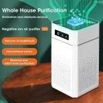 Air Purifier Smoke Odor Negative Ion Generator Air Cleaner for Household HEPA Filter Efficient Purifying Air Smart Formaldehyde - Image 5