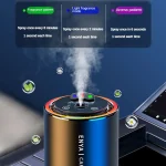 Car Air Freshener RGB Starry Sky Top 3 In 1 Multi-Function Aromatherapy LED Light USB Charger Essential Oil Diffuser Accessories - Image 5