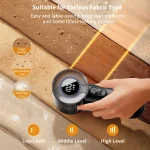coldSky Rechargeable Fabric Shaver Electric Lint Remover with Digital Display Sweater Shaver Lint Shaver for Clothing Blanket - Image 2
