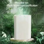 Air Purifiers Home Remove Smoke Odor Formaldehy Air Cleaner HEPA Filter PM 2.5 Air Freshener for Car Bedroom Small Air Purifier - Image 5