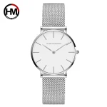 HANNAH MARTIN Brand Quality Stainless Steel Band Japan Quartz Movement Waterproof Women Full Rose Gold Ladies Dropshipping Watch - Image 3
