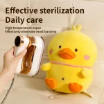 2025 New Handheld Steam Iron 1200W High Power Home Portable Three-speed Garment Steamer Touch Screen Rotary Electric Iron - Image 5