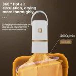 Portable Clothes Dryer Compact Electric Drying Machine for Home Foldable Clothes Dryer Convenient clothing drying in dormitories - Image 4