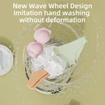 Mini Household Electric Washing Cup Underwear Socks Small Wireless Charging Washing Machine Pet clothes washing machine - Image 3