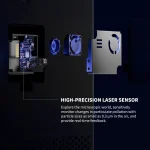 XIAOMI MIJIA Smart Air Purifier 4 Lite LED Display Quadruple Purification Aldehyde Removal Home Air Ionizer 35.8dB(A) Low noise - Image 3