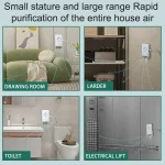 Smart Sensor Odor Air Purifier For Cats Litter Box Deodorizer Dog Toilet Rechargeable Air Cleaner Pets Refrigerator Deodorizer - Image 4