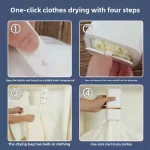 Portable Clothes Dryer Compact Electric Drying Machine for Home Foldable Clothes Dryer Convenient clothing drying in dormitories - Image 6